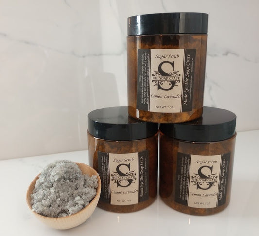 Lemon Lavender Sugar Scrub